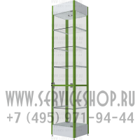Стеклянная витрина для торговли