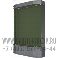 Витрина стеклянная для знамен