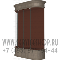 Витрина застекленная для знамен