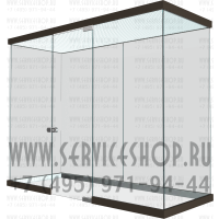 Павильон для демонстрации знамен с подсветкой