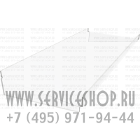 Полка усиленная с опорами в экономпанель для обуви