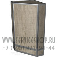 Прилавки угловые из профиля