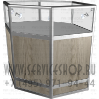 Прилавок из профиля для демонстрации товаров