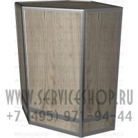 Прилавок угловой с рабочей поверхностью