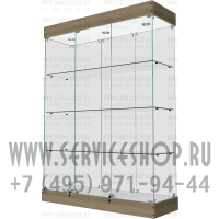Стеклянные витрины для магазина