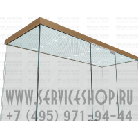 Подсветка в павильон для хранения и демонстрации знамен