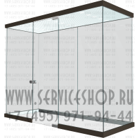 Павильон для хранения знамен с подсветкой