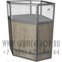 Угловой прилавок для торговли