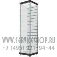 Витрина с экономпанелью с подсветкой Led